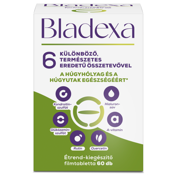 Bladexa 6 különböző aktív összetevővel az egészséges nyálkahártyákért