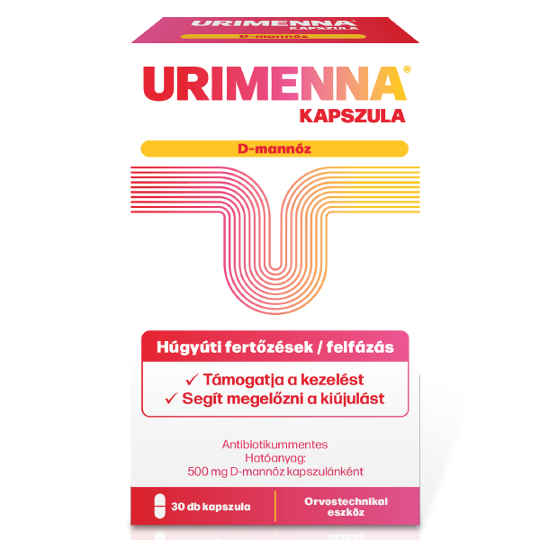 Urimenna támogatja a húgyúti fertőzések vagy hétköznapi nevén a felfázás kezelését.
