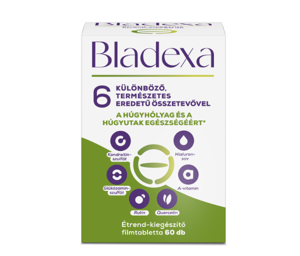 Bladexa 6 különböző aktív összetevővel az egészséges nyálkahártyákért